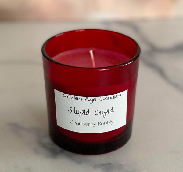 Stupid Cupid Connie Francis Inspired Soy Wax Candle