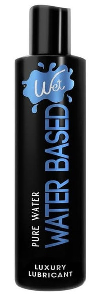 Wet Water Based Luxury Lubricant Pure Water-1 fl oz