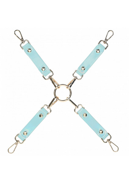 Shots Ouch! Paris Collection Blue Hogtie Connectors