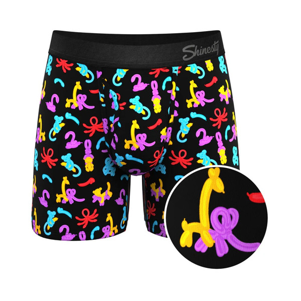 Shinesty Balloon Animal Ball Hammock Pouch Underwear with Fly