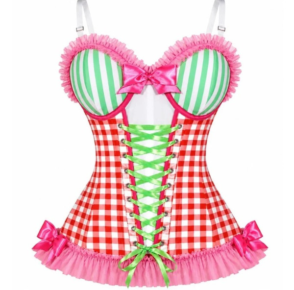 Daisy Corsets Strawberry Bustier Corset