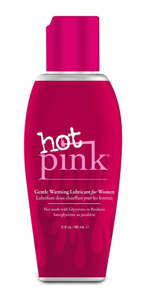 Hot Pink Water Based Warming Lube for Women by Pink Lubricants-2.8 fl oz
