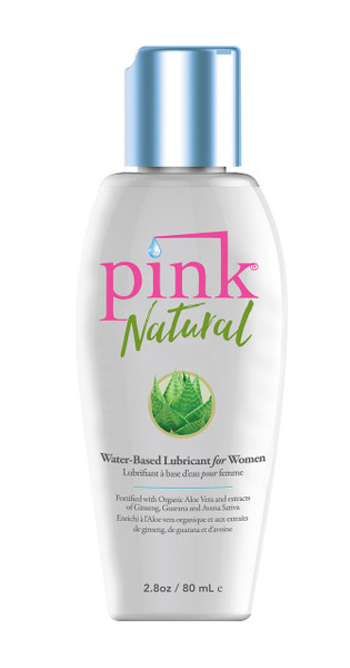 Pink Natural Water Based Lube for Women by Pink Lubricants-2.8 fl oz