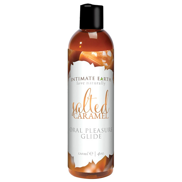 Intimate Earth Natural Flavors Oral Pleasure Glide Lubricant-Salted Caramel
