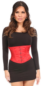 Lavish Red Satin Mini Cincher by Daisy Corsets