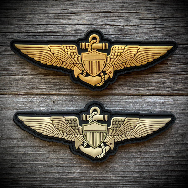 Naval Aviator Wings Patch