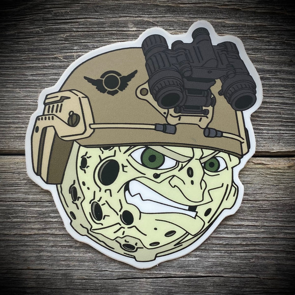 Tactical “Moon Goon“ Sticker