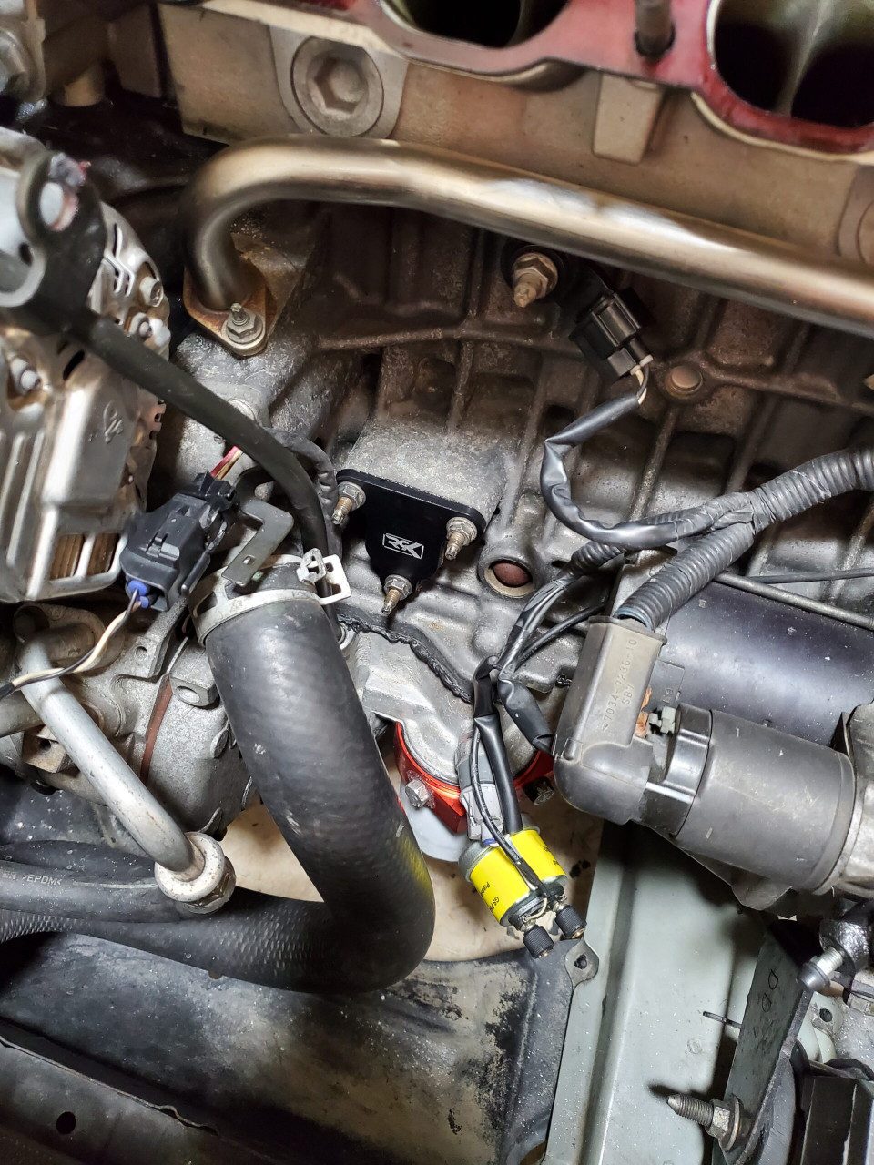 R9K Crankcase Vent Block-Off Plates - R9K Tuned