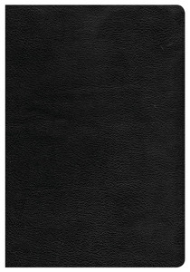 CSB Super Giant Print Reference Bible, Black Genuine Leather CSB Super Giant Print Reference Bible, Black Genuine Leather