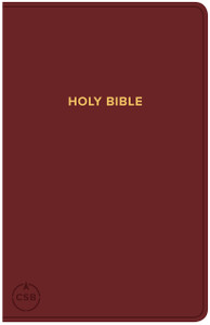 CSB Gift & Award Bible, burgundy CSB Gift & Award Bible, burgundy