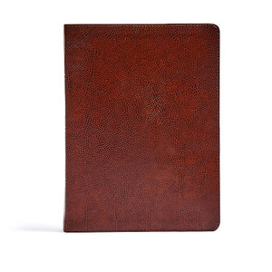 CSB Verse-by-Verse Reference Bible, Brown Bonded Leather Bonded Leather CSB Verse-by-Verse Reference Bible, Brown Bonded Leather Bonded Leather