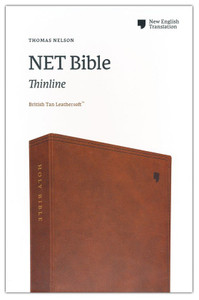 NET Bible, Thinline, Leathersoft, Brown, Comfort Print: Holy Bible NET Bible, Thinline, Leathersoft, Brown, Comfort Print: Holy Bible