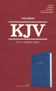 KJV Gift and Award Bible--imitation leather, blue KJV Gift and Award Bible--imitation leather, blue