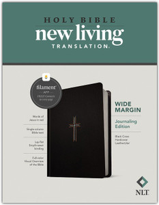 NLT Wide Margin Bible, Filament Enabled Edition (Red Letter, Hardcover LeatherLike, Black Cross) Hardcover NLT Wide Margin Bible, Filament Enabled Edition (Red Letter, Hardcover LeatherLike, Black Cross) Hardcover