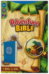 NIV, Adventure Bible, Leathersoft, Blue, Full Color Imitation Leather NIV, Adventure Bible, Leathersoft, Blue, Full Color Imitation Leather