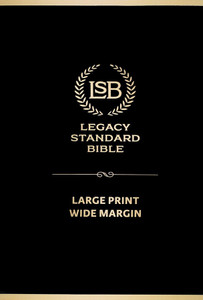 Legacy Standard Bible: Large Print Wide Margin, Reddish-Brown, Faux Leather Legacy Standard Bible: Large Print Wide Margin, Reddish-Brown, Faux Leather