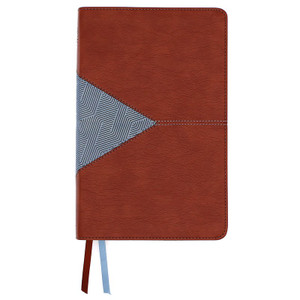 NIV Application Bible, Personal Size, Comfort Print--soft leather-look, brown & blue NIV Application Bible, Personal Size, Comfort Print--soft leather-look, brown & blue