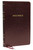 KJV, Deluxe Thinline Reference Bible, Leathersoft, Burgundy, Thumb Indexed, Red Letter, Comfort Print: Holy Bible, King James Version
