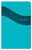 NIV, Premium Gift Bible, Leathersoft, Teal, Red Letter, Thumb Indexed, Comfort Print