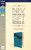 NIV, Premium Gift Bible, Leathersoft, Teal, Red Letter, Thumb Indexed, Comfort Print
