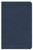 CSB Large Print Thinline Bible--LeatherTouch, Navy