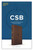 CSB Large Print Personal Size Reference Bible, Brown LeatherTouch with Cross CSB Large Print Personal Size Reference Bible, Brown LeatherTouch with Cross