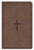 CSB Large Print Personal Size Reference Bible, Brown LeatherTouch with Cross CSB Large Print Personal Size Reference Bible, Brown LeatherTouch with Cross