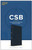 CSB Large Print Personal Size Reference Bible, Thumb Indexed, Black LeatherTouch