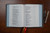 CSB Single-Column Wide-Margin Bible, Holman Handcrafted Collection, Marbled Slate Premium Calfskin