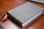CSB Single-Column Wide-Margin Bible, Holman Handcrafted Collection, Marbled Slate Premium Calfskin