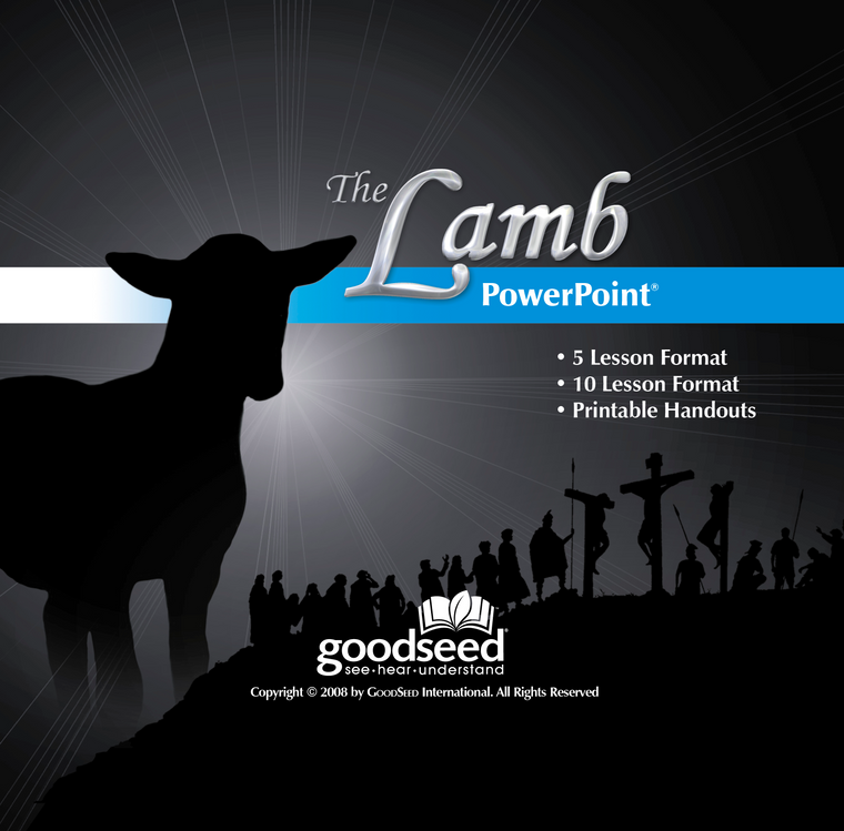 The Lamb - PowerPoint and JPGs - Download
