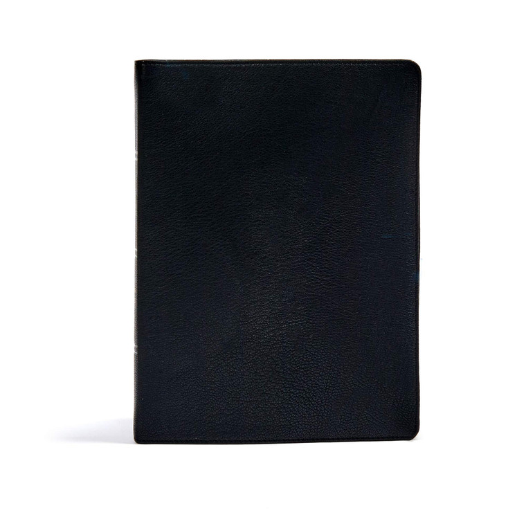 CSB Verse-by-Verse Reference, Black Premium Genuine Leather Leather Bound