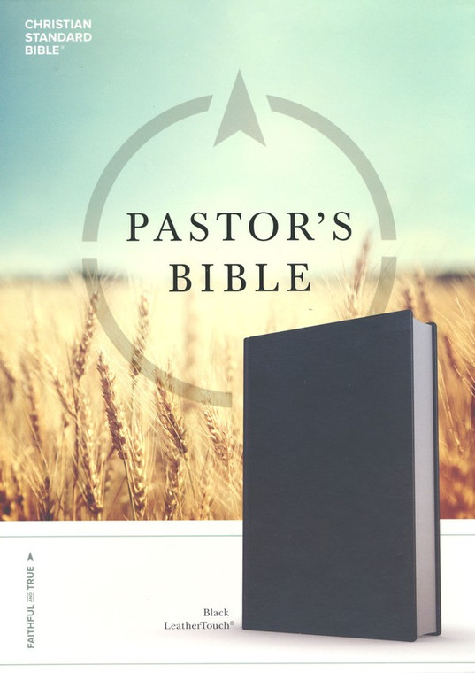 CSB Pastor's Bible, Black Deluxe LeatherTouch