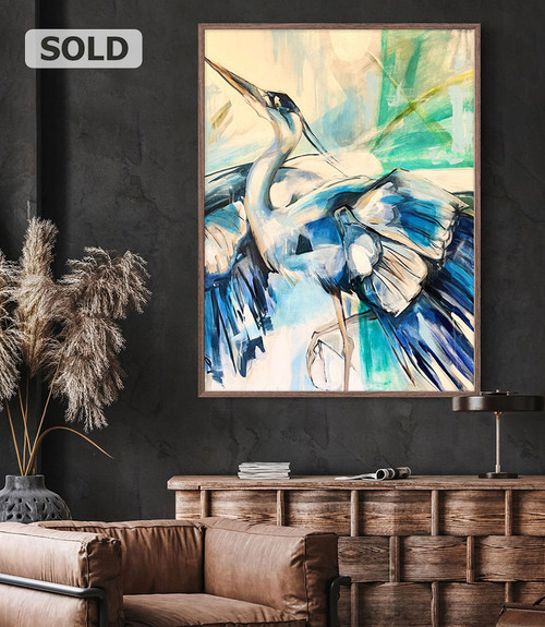 Relishing the Sun acrylic on canvas 40x30x1.5