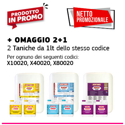Promo omaggio 2+1 Sentinel