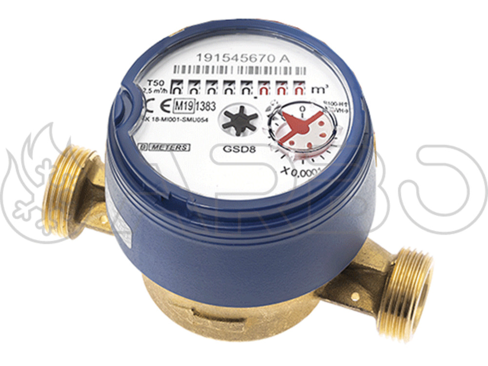 Contatore Acqua Fredda Samfox - Per Uso Domestico E Giardino, 15mm 1/2 Pollice, Con Raccordi - Foto 9