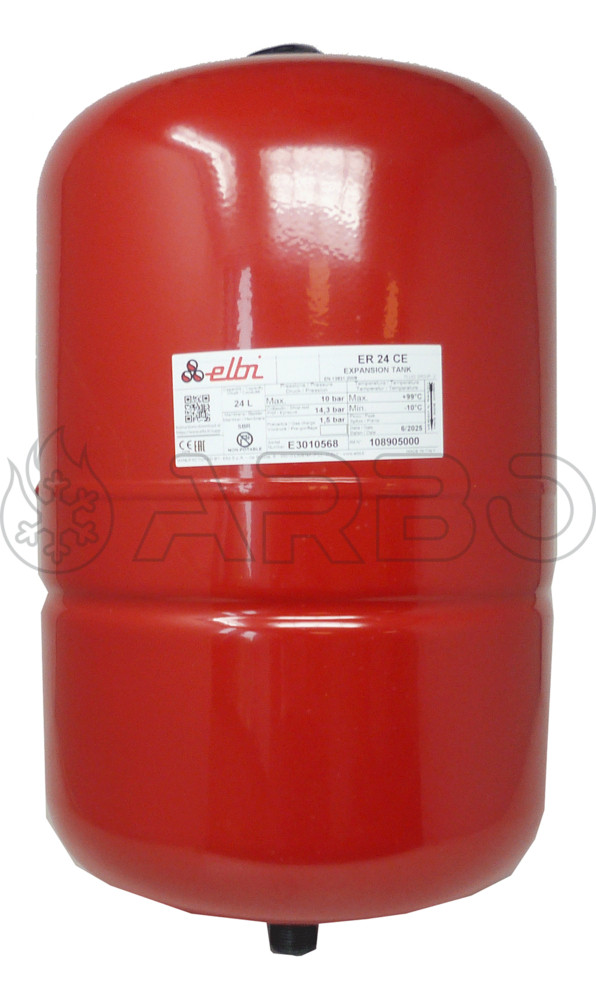 VASO ESPANSIONE EB ISPESL 80LT ERCE 80 P.MAX 10BAR | ARBO SpA