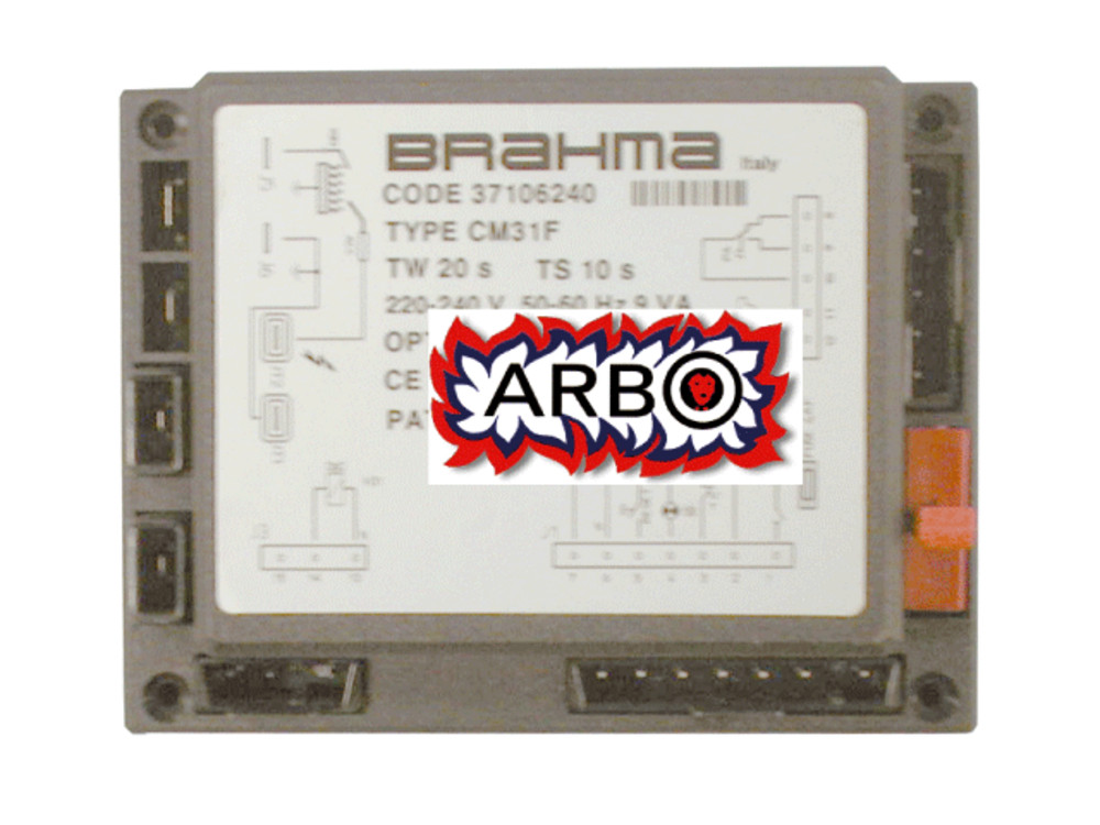 Scheda Elettronica Brahma CM31F Per Caldaie Immergas - Ricambio Originale 37106206