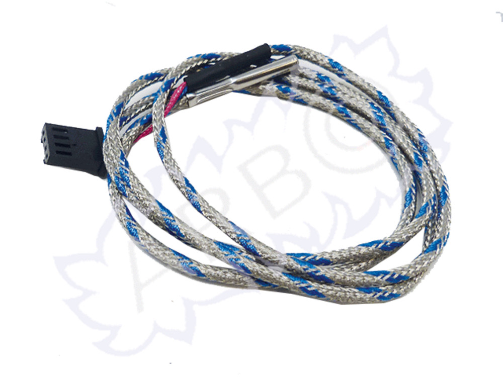 SONDA FUMI TEMPERATURA TERMOCOPPIA TIPO J CON TUBO INOX E CAVO VETROTEX - Foto 7