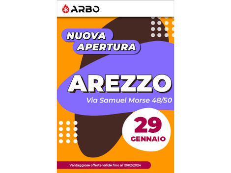 NUOVA APERTURA AREZZO