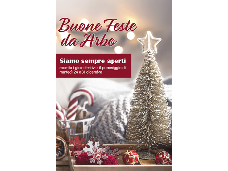 BUONE FESTE DA ARBO