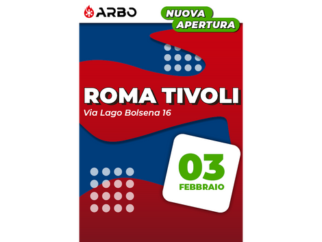 NUOVA APERTURA ROMA TIVOLI