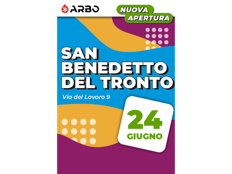 NUOVA APERTURA SAN BENEDETTO DEL TRONTO