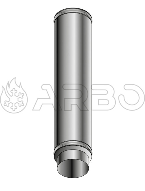 TUBO COIBENTATO LUNGO 450MM CON D.250/300 E SPESSORE 4/10 - DPE602250