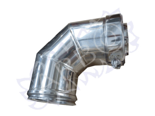 CURVA A 90 GRADI COIBENTATA CON D.180/230 E SPESSORE 4/10 - DPE624180