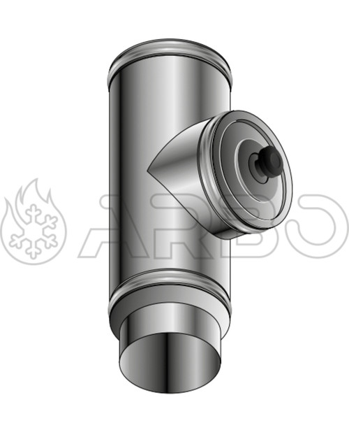 MODULO ISPEZIONE COIBENTATO CON D.200/250 E SPESSORE 4/10 - DPE634200