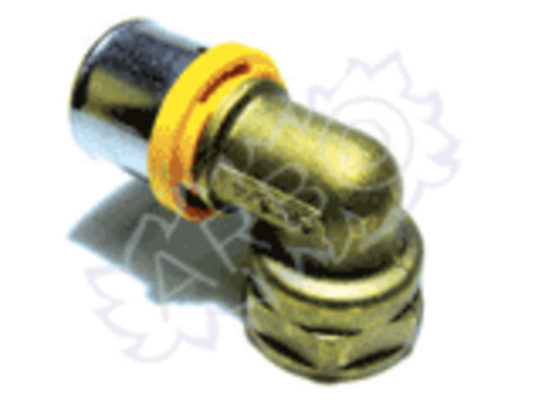 RACCORDO A GOMITO FEMMINA MULTISTRATO PEX-ALP PER GAS 1X32 - GPEXGOMF1X32