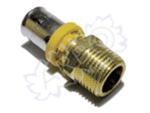 RACCORDO DRITTO MASCHIO MULTISTRATO PEX-ALP PER GAS 1X32 - GPEXRACM1X32