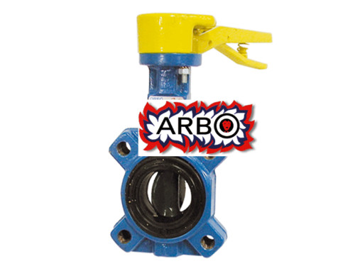 VALVOLA A FARFALLA DN 65 PN16 PER GAS - VF65LUGGAS