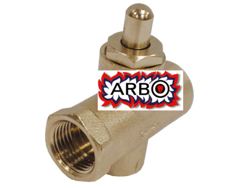 RUBINETTO A PULSANTE PER MANOMETRO GAS 3/8 - RUPU38